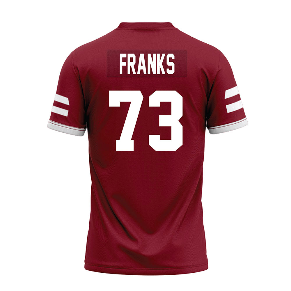 UMass - NCAA Football : Zachary Franks - Premium Football Jersey-1
