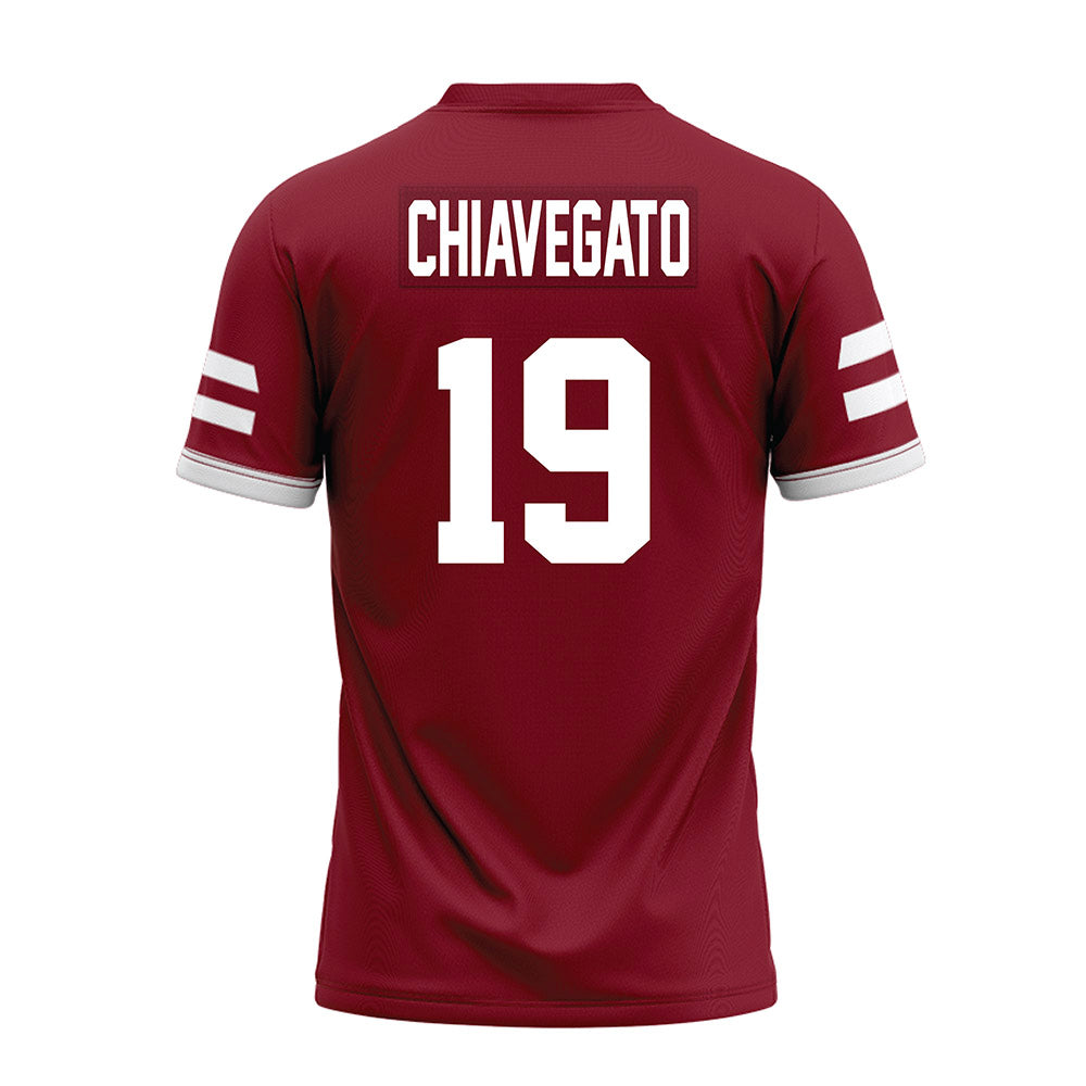UMass - NCAA Football : David Chiavegato - Premium Football Jersey-1