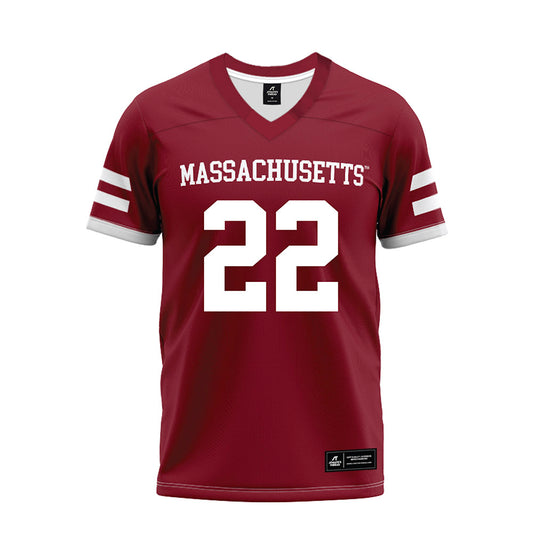 UMass - NCAA Football : Jahmad Harmon - Premium Football Jersey-0