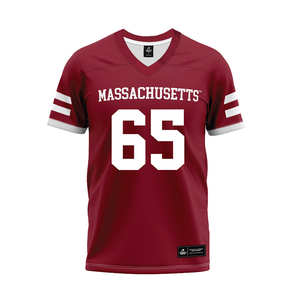 UMass - NCAA Football : Samu Suominen - Premium Football Jersey-0