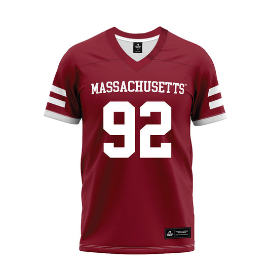 UMass - NCAA Football : Romando Johnson - Premium Football Jersey-0