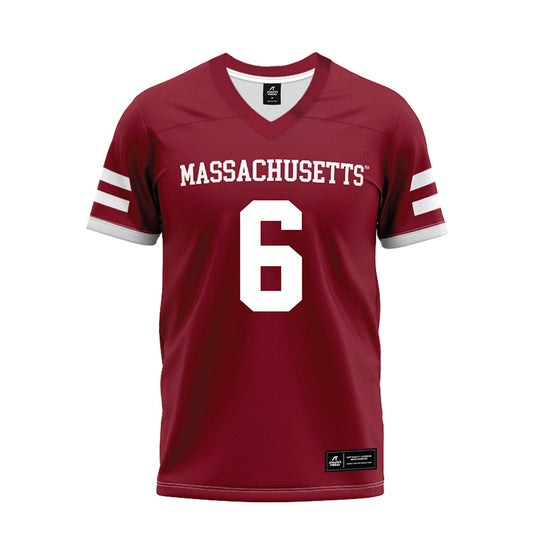 UMass - NCAA Football : Joshua Iseah - Premium Football Jersey-0