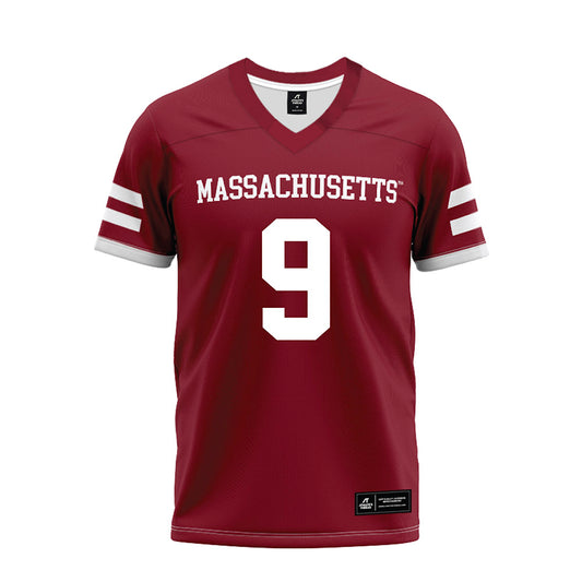 UMass - NCAA Football : Justin Krueger - Premium Football Jersey-0