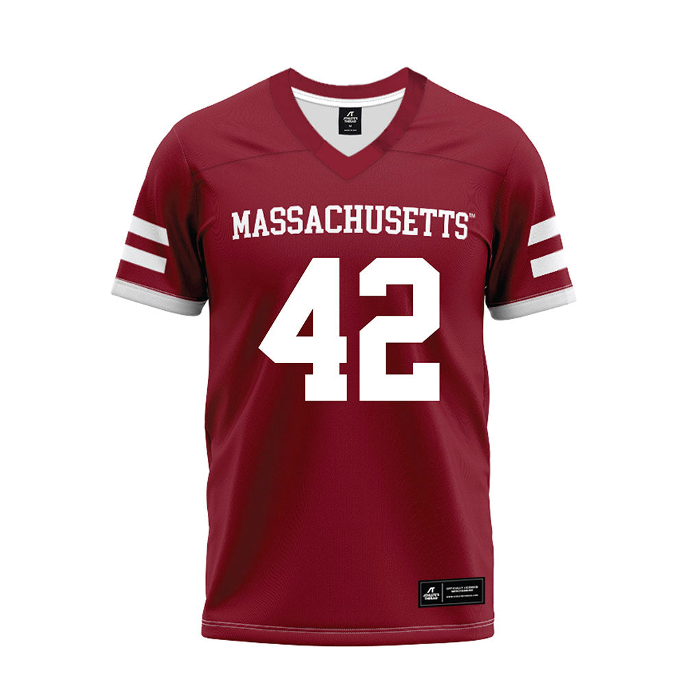 UMass - NCAA Football : Andrew De Paepe - Premium Football Jersey-0
