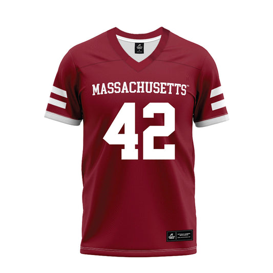 UMass - NCAA Football : Andrew De Paepe - Premium Football Jersey-0