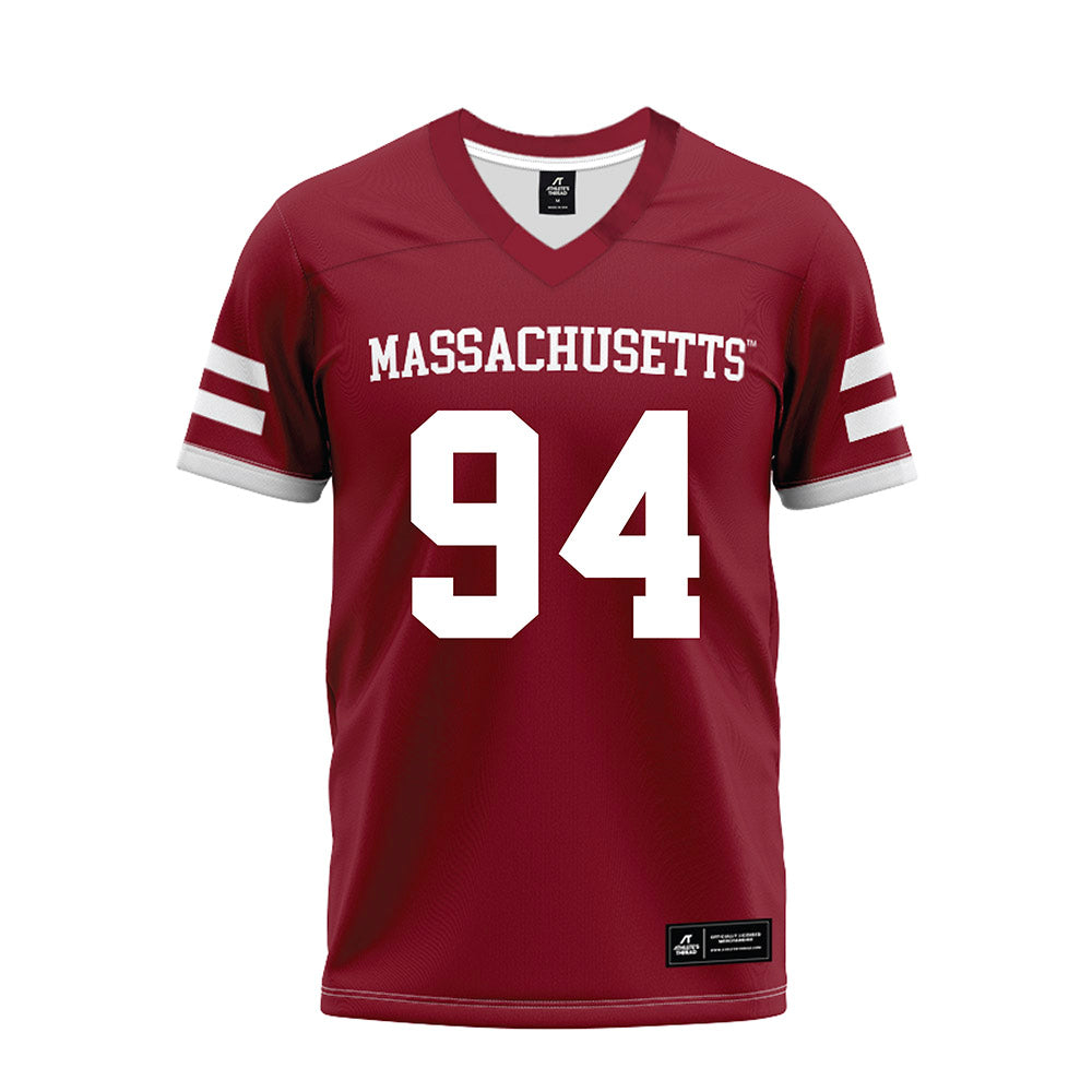 UMass - NCAA Football : Colin Reynolds - Premium Football Jersey-0
