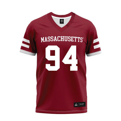 UMass - NCAA Football : Colin Reynolds - Premium Football Jersey-0