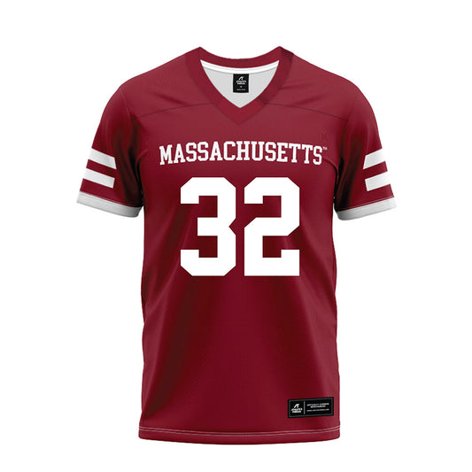 UMass - NCAA Football : Jackson Paradis - Premium Football Jersey-0