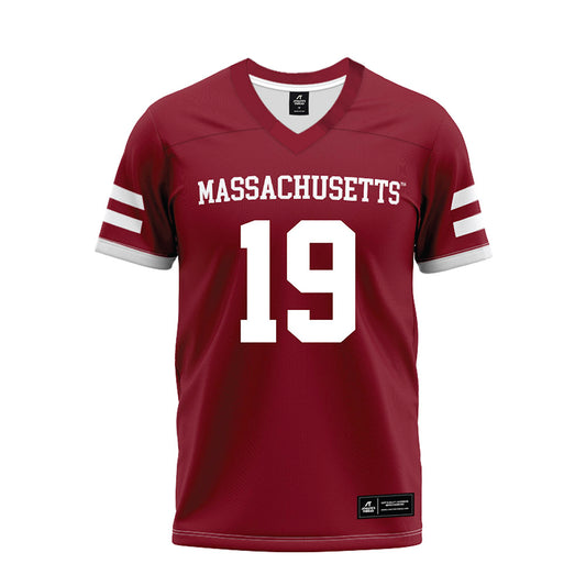 UMass - NCAA Football : Jabari Lewis - Premium Football Jersey-0