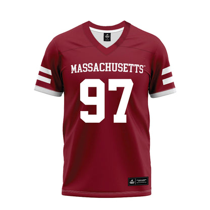 UMass - NCAA Football : Robert Ekins - Premium Football Jersey-0