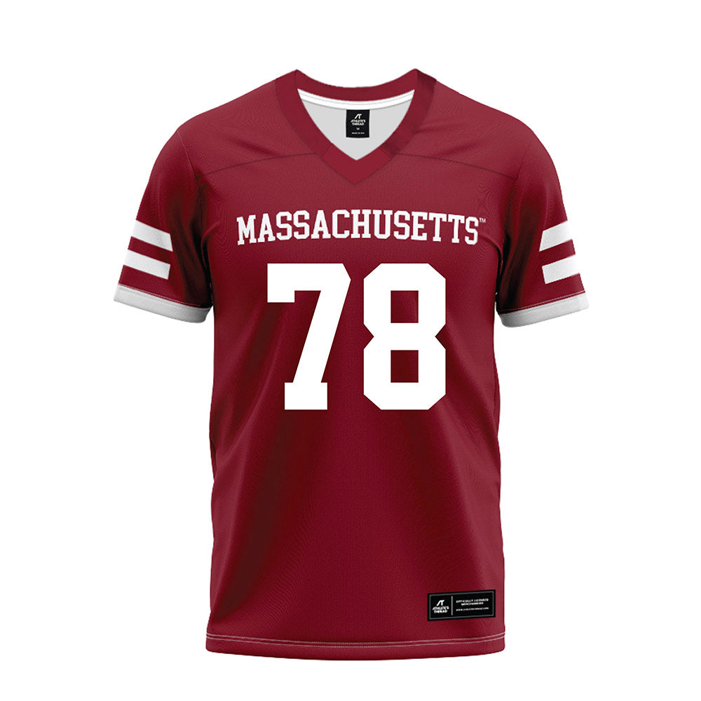 UMass - NCAA Football : Greg Klingensmith - Premium Football Jersey-0