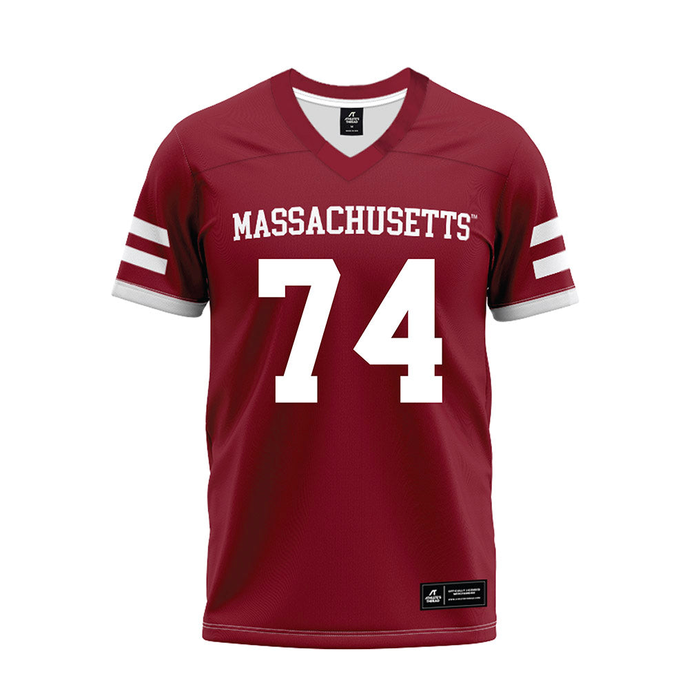 UMass - NCAA Football : Jake McGrath - Premium Football Jersey-0
