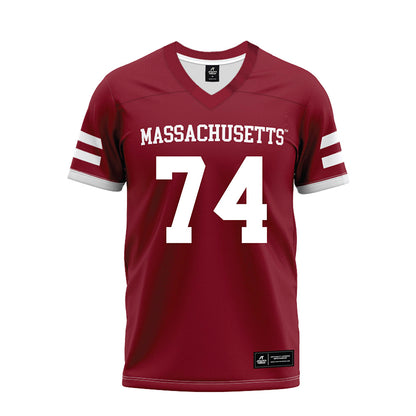 UMass - NCAA Football : Jake McGrath - Premium Football Jersey-0