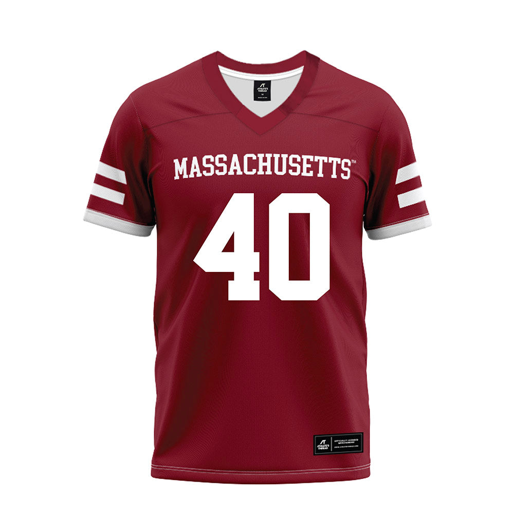 UMass - NCAA Football : Moritz Strempel - Premium Football Jersey-0