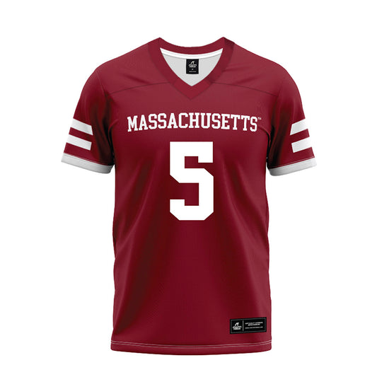 UMass - NCAA Football : William "Pop" Watson III - Premium Football Jersey-0