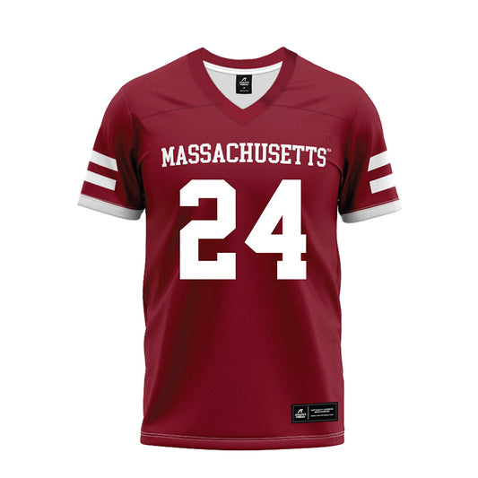 UMass - NCAA Football : Ted Mondesir - Premium Football Jersey-0