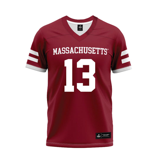 UMass - NCAA Football : Aedan McCarthy - Premium Football Jersey-0