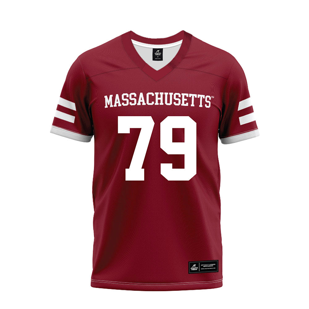 UMass - NCAA Football : Aitor Urionabarrenechea - Premium Football Jersey-0