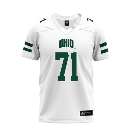 Ohio - NCAA Football : Cassius Hulbert - White Premium Football Jersey-0