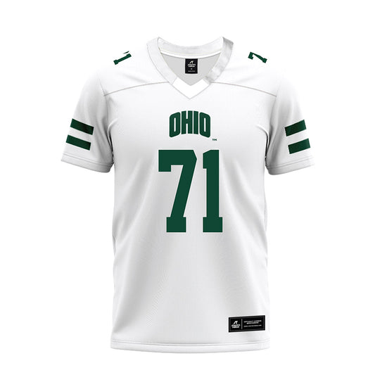 Ohio - NCAA Football : Cassius Hulbert - White Premium Football Jersey-0