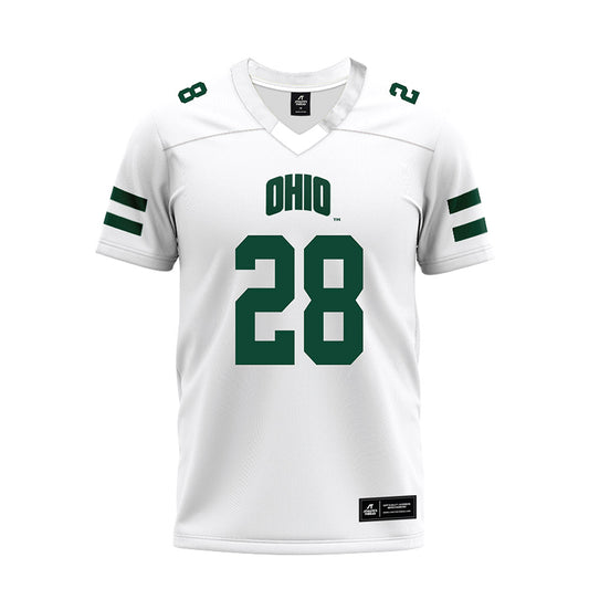 Ohio - NCAA Football : Kindall Brown - White Premium Football Jersey-0