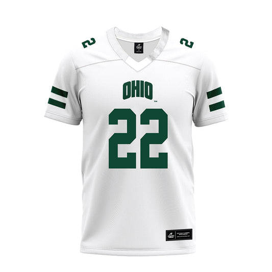 Ohio - NCAA Football : Michael Taylor - White Premium Football Jersey-0