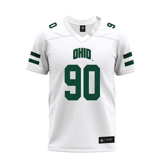Ohio - NCAA Football : Kolten Bartels - White Premium Football Jersey-0