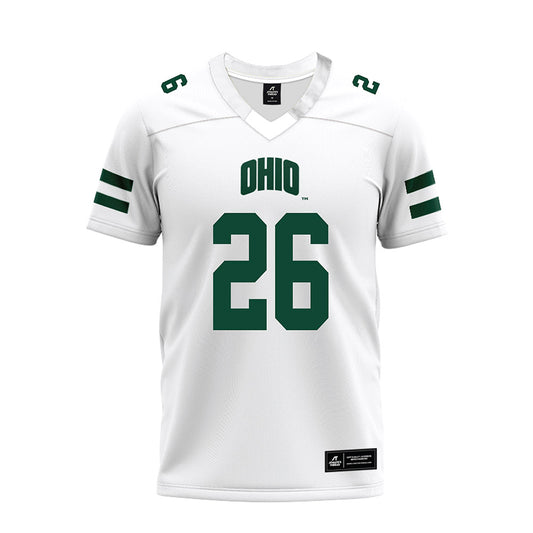 Ohio - NCAA Football : Tyson Long - White Premium Football Jersey-0
