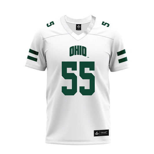 Ohio - NCAA Football : CJ Dawson II - White Premium Football Jersey-0
