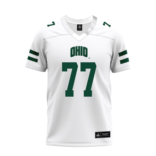 Ohio - NCAA Football : Sandro Malicevic - White Premium Football Jersey-0