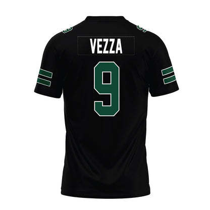 Ohio - NCAA Football : Matt Vezza - Black Premium Football Jersey-1