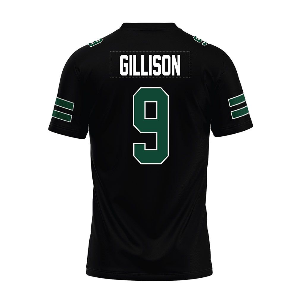 Ohio - NCAA Football : Ty Gillison - Black Premium Football Jersey-1