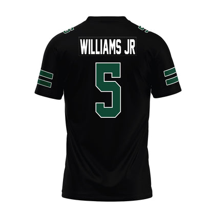 Ohio - NCAA Football : Adonis Williams Jr - Black Premium Football Jersey-1