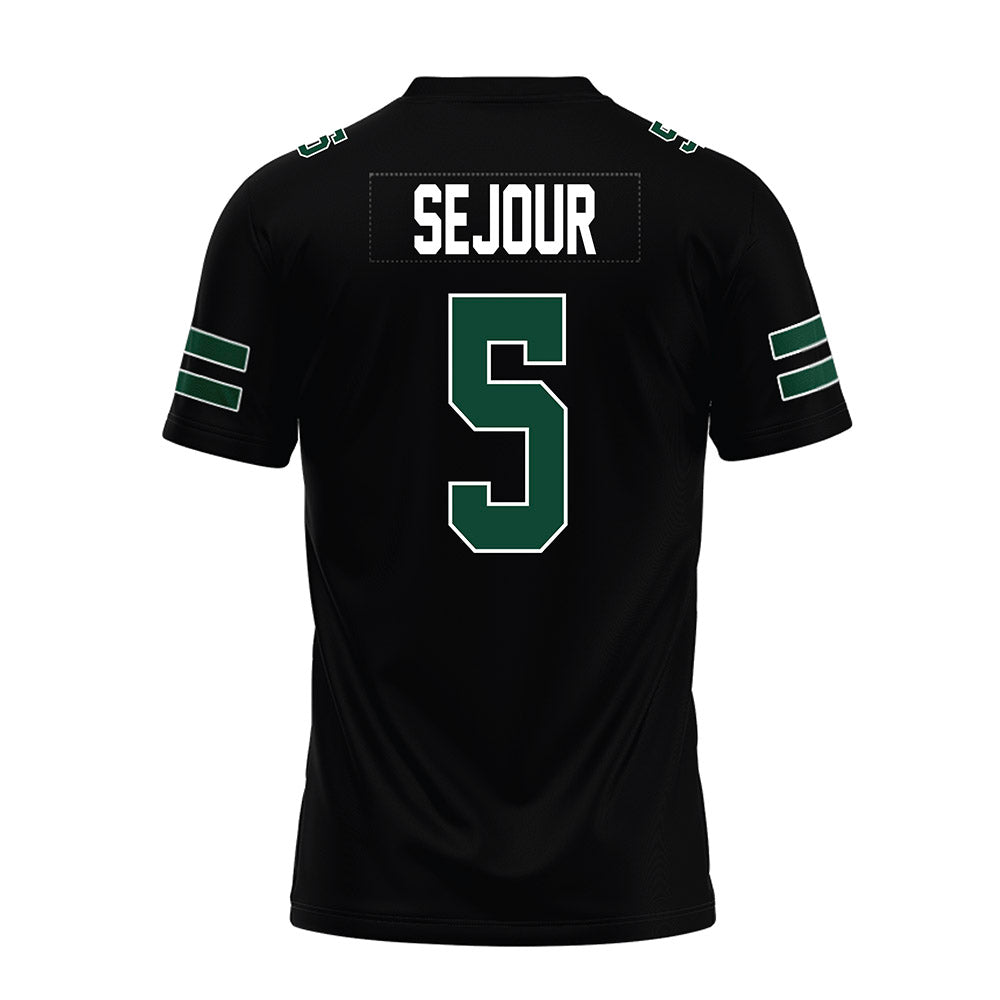 Ohio - NCAA Football : Kelly Sejour - Black Premium Football Jersey-1