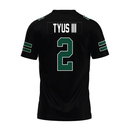 Ohio - NCAA Football : Anthony Tyus III - Black Premium Football Jersey-1
