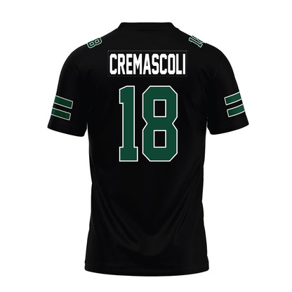 Ohio - NCAA Football : Miles Cremascoli - Black Premium Football Jersey-1