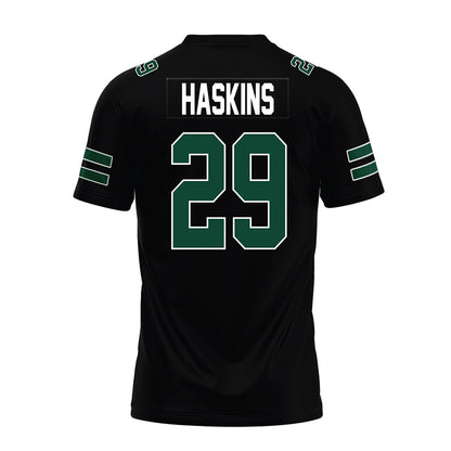 Ohio - NCAA Football : JT Haskins - Black Premium Football Jersey-1