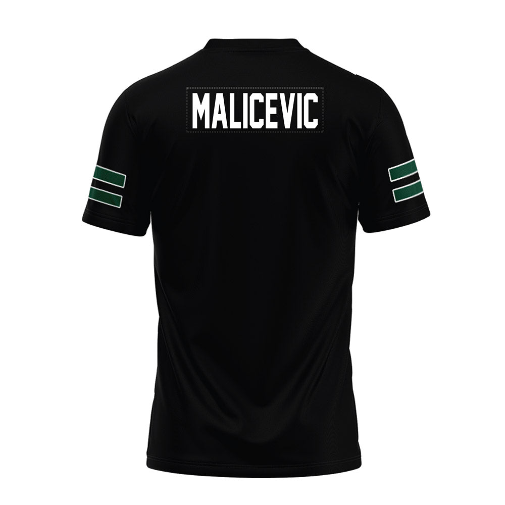 Ohio - NCAA Football : Sandro Malicevic - Black Premium Football Jersey-1