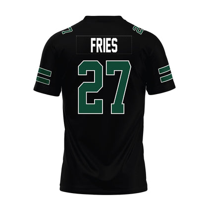 Ohio - NCAA Football : Jack Fries - Black Premium Football Jersey-1