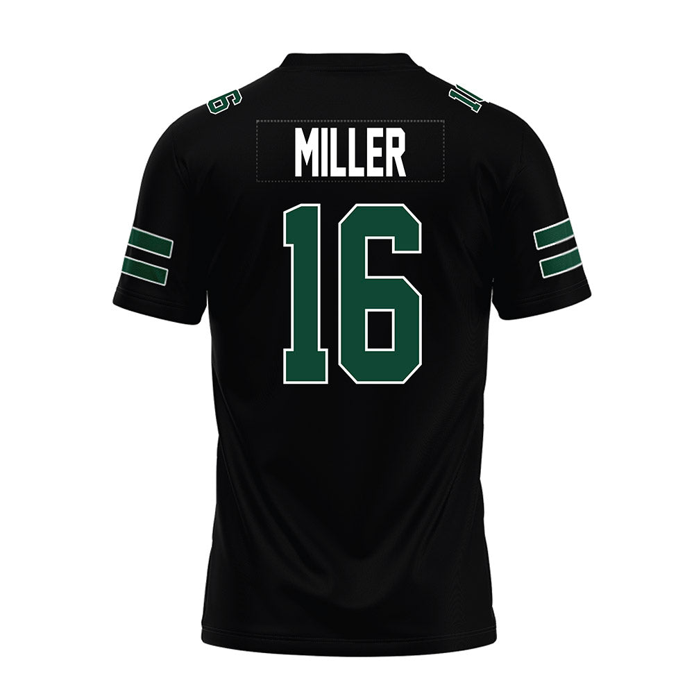 Ohio - NCAA Football : Ryan Miller - Black Premium Football Jersey-1