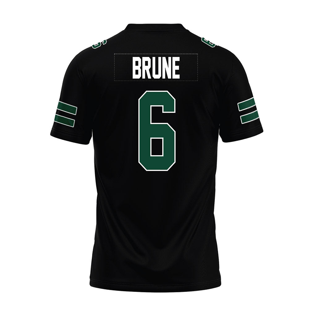 Ohio - NCAA Football : Duncan Brune - Black Premium Football Jersey-1