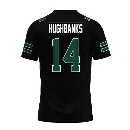 Ohio - NCAA Football : Marcus Hughbanks - Black Premium Football Jersey-1