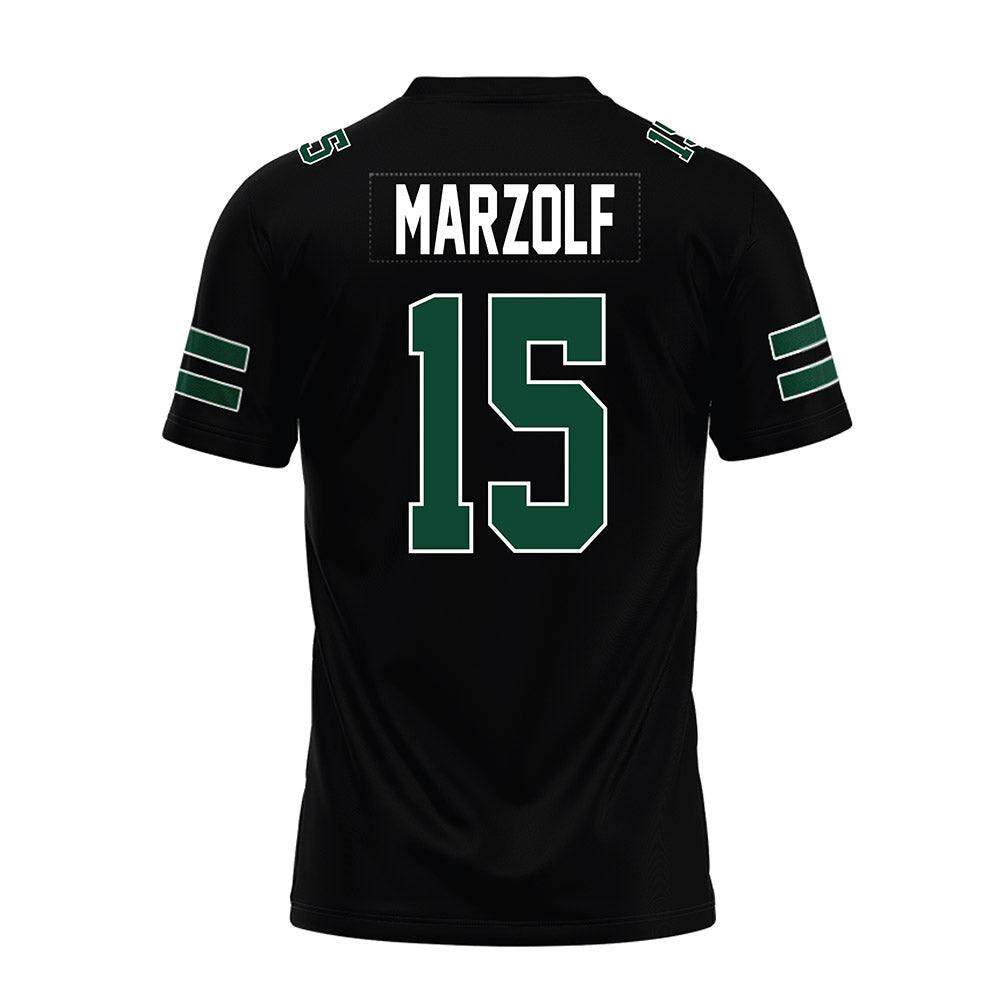 Ohio - NCAA Football : William Marzolf - Black Premium Football Jersey-1