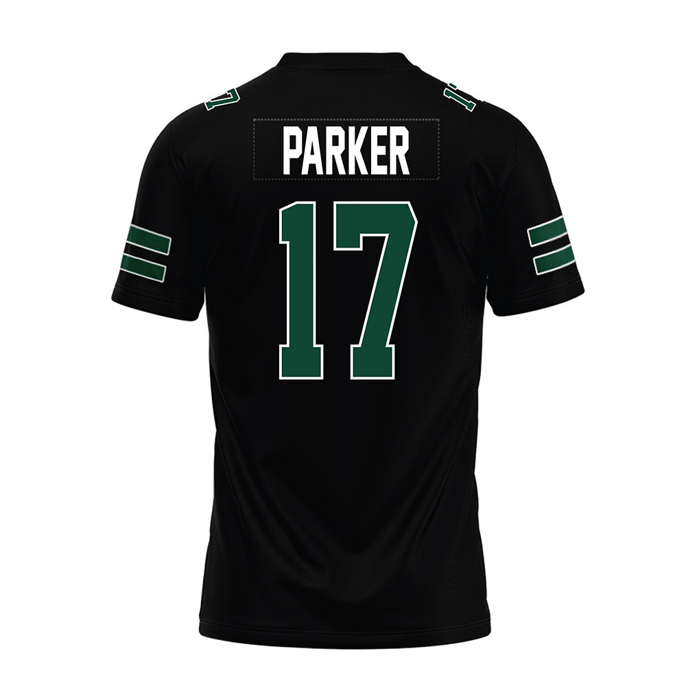 Ohio - NCAA Football : Blake Parker - Black Premium Football Jersey-1