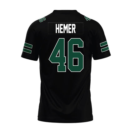 Ohio - NCAA Football : Nick Hemer - Black Premium Football Jersey-1