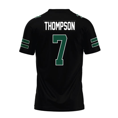 Ohio - NCAA Football : Eli Thompson - Black Premium Football Jersey-1