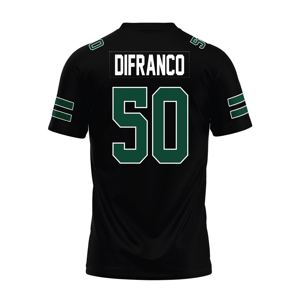 Ohio - NCAA Football : Owen DiFranco - Black Premium Football Jersey-1