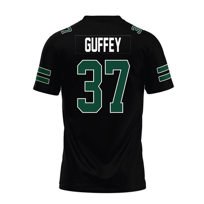 Ohio - NCAA Football : Blake Guffey - Black Premium Football Jersey-1