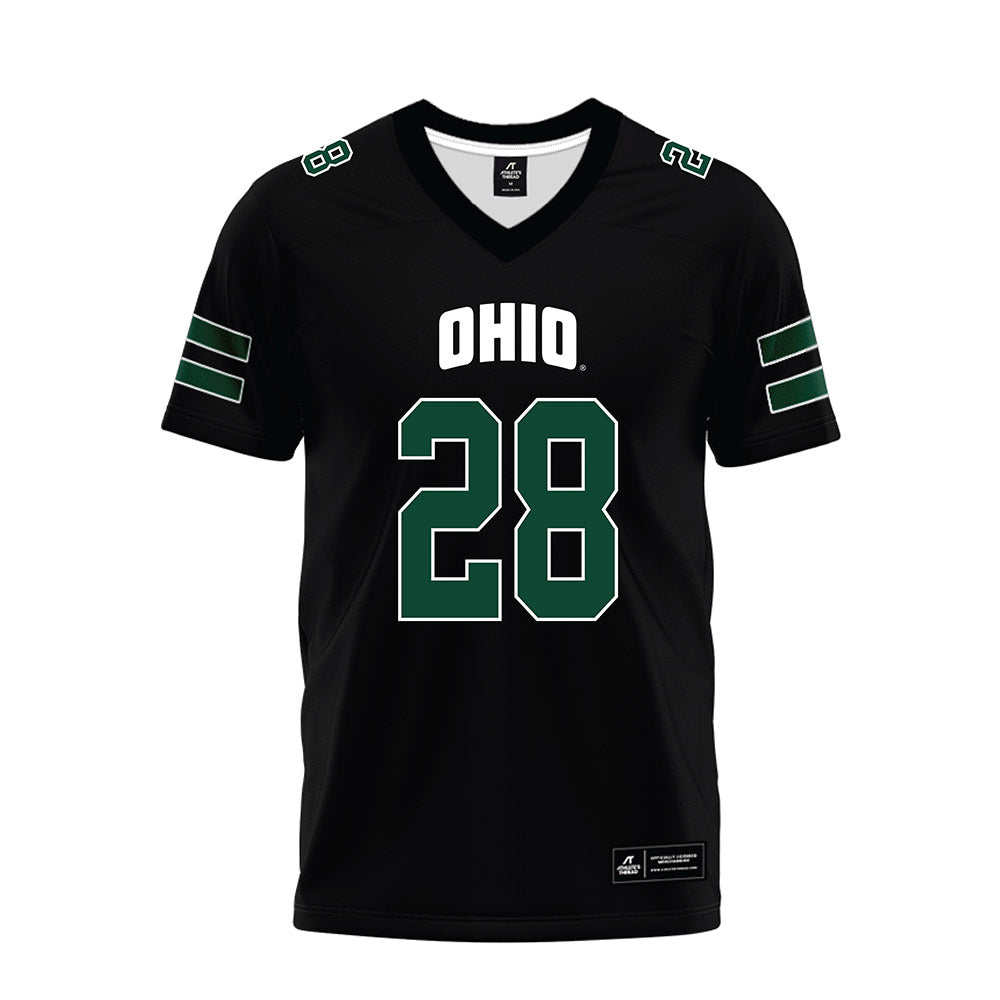 Ohio - NCAA Football : Kindall Brown - Black Premium Football Jersey-0