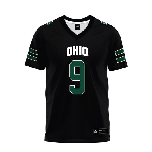 Ohio - NCAA Football : Ty Gillison - Black Premium Football Jersey-0